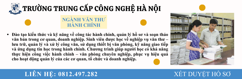 tccn văn thư hành chính
