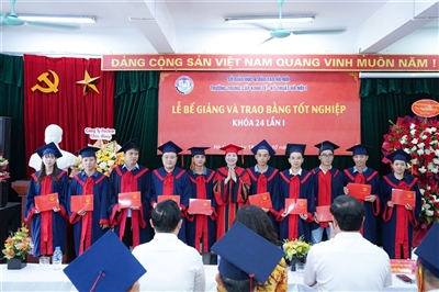 Lễ bế giảng và trao bằng tốt nghiệp khóa 24, lần 1 (khóa học 2024 – 2025)