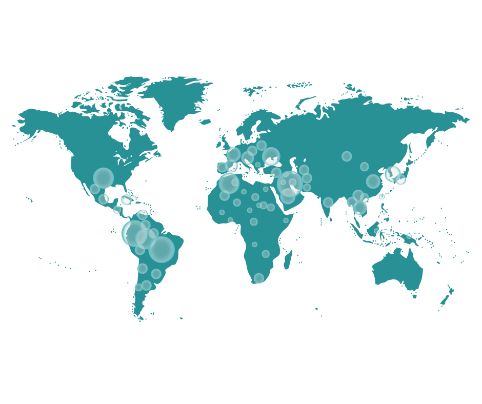 Connecting students from over 100 countries
